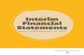 Interim Financial Statements · 2021. 3. 19. · 002 INTERIM FINANCIAL STATEMENTS WATAWAA PANAINS PC Dear Shareholder, Watawala Plantations PLC (CSE: WATA) Watawala Plantations PLC