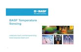 BASF Temperature Sensing · 2021. 4. 15. · +1 (510) 445-6119 +1 (510) 490-0651 +1 (248) 310-5711 Louisa DeGreon Global Sales Manager – Semi louisa.degreon@basf.com +1 (925) 866-1710