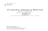 Propeller Owner's ManualPropeller Owners Manual 149 Page 1 REVISION HIGHLIGHTS 61-00-49 Rev. 27 Jul/20 REVISION 27 HIGHLIGHTS Revision 27, dated July 2020, incorporates the following:
