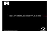COMPETITIVE KNOWLEDGE · 2017. 9. 12. · copy: anders billow, technosapiens. production: the alexanderson institute. printing: lenanders grafiska ab. printed in: kalmar 2013.