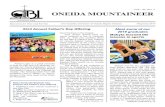 VOL. 96, NO. 3 oneida mountaineer COLOR.pdf · 2019. 5. 28. · cluded in the June issue of the West-ern Recorder. Makyla and her two younger sib-lings began attending OBI “the