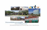 Southborough · 2017. 3. 30. · We are delighted that you are opening, expanding or relocating your business or nonprofit to Southborough. You are an asset to our community and we