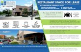 RESTAURANT SPACE FOR LEASE - LoopNet · 1516 E. Hillcrest Street, Suite 210, Orlando, FL 32803 Phone: 407.872.0209 Fax: 407.426.8542 CLERMONT MASTER PLAN This is the long-range vision