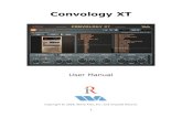 Convology XT Manual - Wave Artspiano or any other sound source for a gorgeous sounding stereo chorus. The 90 degree option modulates the stereo channels in quadrature (sin/cos) phase.