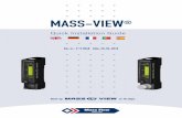 MASS-VIEW · 2 3 SCOPE OF THIS INSTRUCTION MASS-VIEW® instruments are accurate instruments for measuring and controlling the mass flow rate of gases. These smart instruments offer