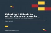 Digital Rights at a Crossroads · 2021. 3. 11. · Digital Rights at a Crossroads 5 ACRONYMS USED IN THIS REPORT COE EU FOC IGF ITU OECD UN UNGA UN HRC UNSP UPR TVEC WEF WTO Council