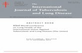 Journal of Tuberculosis and Lung Disease · S11 The role of communications in changing social norms ... S125 Epidemiology: tuberculosis in high- and low-burden countries – 1 ...