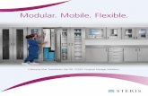 Modular. Mobile. Flexible. · 2021. 4. 19. · Adaptable to any room of the healthcare facility, InnerSpace® by Solaire mobile supply carts offer several versatile features and improve