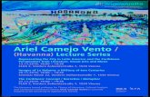 Ariel Camejo Vento - Kultur- und Sozialanthropologie Wien · 2019. 11. 12. · Ariel Camejo Vento / (Havanna) Lecture Series Representing the City in Latin America and the Caribbean.