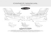 La Violette Owner Manual - AB SALON EQUIPMENT · 2018. 7. 12. · Thank you for purchasing the La Violette spa from Gulfstream Inc. Please carefully read the instructions before installing