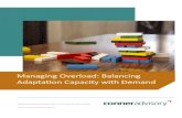 Managing Overload: Balancing Adaptation Capacity with …...2020/01/22  · Managing Overload: Balancing Adaptation Capacity with Demand. Managing Overload: Balancing Adaptation Capacity