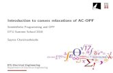 Introduction to convex relaxations of AC-OPF - DTU CEE ......1 0 16 DTU Electrical Engineering Introduction to convex relaxations of AC-OPF Jun 25, 2018 Example: Feasible space of