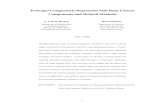 Principal Components Regression with Data-Chosen Components …pi.math.cornell.edu/~hwang/pcr.pdf · 2004. 1. 19. · Principal components regression considers subspaces spanned by