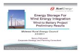 Energy Storage For Wind Energy Integration · 2017. 6. 29. · Nancy Pellowski, Project Consultant 612-330-6209 414 Nicollet Mall Minneapolis, MN 55401. Slide 22 Renewable Development