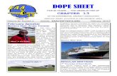 DOPE SHEET - EAA Chapter 13 2015.pdf · Next came Primary Jet training in the T2C Buckeye jet-powered trainer. As a student in the T2C, Keith became carrier qualified in the craft