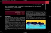 An effective and precise method for rapid molar derotation: Keles … · 2019. 3. 4. · rotation of the maxillary molars. In some patients, an ideal Class I intercuspation can be