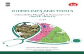 Guidelines and Tools - NHM · VUlNERABIlITy ASSESSMENT Mapping and Vulnerability Assessment is the first step in planning for urban outreach health services in the Cities/Towns. It
