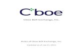 Cboe BZX Exchange, Inc....Act and the rules and regulations thereunder, except for those Rules that are effective upon filing with the Commission in accordance with the Act and the