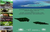 Samoa’s 5 National Report 20141 Samoa’s 5th National Report 2014 A report prepared for the Convention on Biological Diversity (C BD) Drafting of Samoa’s 5th National Report: