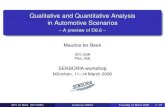 Qualitative and Quantitative Analysis in Automotive Scenariosfmt.isti.cnr.it/~mtbeek/slMonaco.pdfQualitative and Quantitative Analysis in Automotive Scenarios – A preview of D8.6