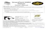 GreenField GSR2 Deluxe - Monroe Fireplace · 2020. 7. 18. · Z223.1 and NFPA 54(88), in Canada follow CSA B149.1. In Australia follow AS/NZS 5601.1. A manufactured home (USA only)