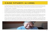 CASE STUDY: LI JING - COTA Australia · 2019. 6. 7. · CASE STUDY: LI JING Li Jing, aged 76, is proud of her Chinese heritage and sees herself as the family matriarch. She had been