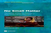No Small Matter - Todos por la Educación · 2014. 5. 7. · TVIP Test de Vocabulario en Imagenes Peabody (Peabody Picture Vocabulary Test) UNICEF United Nations Children’s Fund