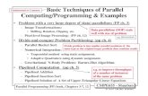 Fundamental or Common Basic Techniques of Parallel Computing/Programming & Examplesmeseec.ce.rit.edu/cmpe655-fall2014/655-10-30-2014.pdf · 2014. 10. 30. · techniques in parallel