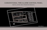 CONVENTIONAL FIRE ALARM CONTROL PANEL · 2020. 5. 7. · M410-1EVer1.1 CONVENTIONAL FIRE ALARM CONTROL PANEL INSTALLATION AND OPERATION MANUAL . CONTENTS 1. ... 11. TROUBLESHOOTING