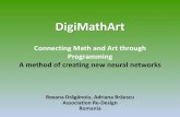 MATEMATICA, UN HOBBY · 2015. 6. 30. · The “junk” DNA could orchestrate our brain’s “wiring”. (Prabhakar, Noonan, Paabo and Rubin, 2006) What is DigiMathArt? - method