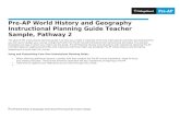 Pre-AP World History and Geography Instructional Planning ... · Web viewThe goal of the instructional planning guide is to help you create a roadmap of the key instructional activities