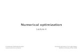 Lecture 4 - Techniontosca.cs.technion.ac.il/book/handouts/Stanford09_optimization.pdf · Numerical geometry of non-rigid shapes Numerical optimization 42 Penalty methods Define a