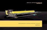 MOTORIZED SWING BEAM SHEAR - Megamax BROCHURE.pdfPrecise cuts for continuous operation The swing beam shear type MSS is able to cut up to 5 mm sheet metal and guarantees accurate,