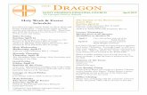 THE Dragon · 2019. 4. 4. · 3 Saint George’s Parish Family We pray for: Parishioners: Lumley Bevineau, Tom Boschert, Audrey Fouts, Mary Ann Gates, Don Gillen, Marilyn Gillen,