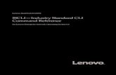 ISCLI—Industry Standard CLI Command Reference · Lenovo RackSwitch G8052 ISCLI—Industry Standard CLI Command Reference for Lenovo Enterprise Network Operating System 8.4