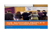 the scottish people’s health manifesto…  · Web view2020. 11. 26. · We, members of the People’s Health Movement (Scotland) (PHM Scotland), are a diverse group comprising