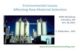 Glass Manufacturing Industry Council - Environmental Issues ...gmic.org/.../2016/06/11RMS-Glass-Industry-Consulting-1.pdf2016/06/11  · Environmental Issues Affecting Raw Material