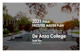 2021 FHDA FACILITIES MASTER PLAN...2021 FACILITIES MASTER PLAN GENSLER DE ANZA COLLEGE| Foothill-De Anza Community College District ONLINE SURVEY Student Sense Of Belonging I feel