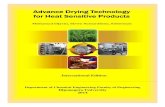 Advance Drying Technology for Heat Sensitive Productseprints.undip.ac.id/45967/1/Advance_Drying_Tech_for_Heat... · 2015. 7. 24. · These conditions are suitable for heat sensitive