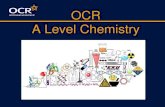 OCR A Level Chemistry - Broxbourne School · 2020. 9. 2. · OCR A Level Chemistry. Welcome to the Year 12 Chemistry A level induction ... A level Paper 1 Periodic table, physical