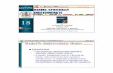 Third Edition LECTURE BEAMS: STATICALLY INDETERMINATEinscoms.in/CE/Lecture18.pdf · 2012. 3. 31. · Statically Determinate Beam When the equations of equilibrium are sufficient to