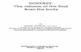 ECSTASY'. · 2019. 9. 27. · INTRODUCTION. "'Thesecret of magical flight' [the releaseof~eSoul from the body] is known not only in Yoga but also in Indian alchemy. And the same miracle