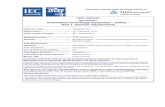 IEC 60950-1 Information technology equipment – Safety – …...The product fulfils the requirements of IEC 60950-1:2005 + Am 1:2009 + Am 2:2013 and EN60950-1:2006+A11+A1+A12+A2