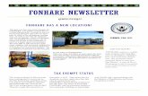 FONHARE NEWSLETTER · 2017. 4. 30. · FONHARE HAS A NEW LOCATION! TAX EXEMPT STATUS FONHARE NEWSLETTER at Cite Tibo, in Ouanaminthe. This new clinic will allow us more space for