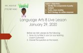 Language Arts 8 Live Lesson January 29, 2020...Your Little Voice, by E.E. Cummings Page 407. Unit 2 Lesson 6 Quiz- Short Answer Response Short answer response question: Both "Grandma