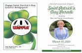 Thirty-Eighth Annual Greater Bridgeport Saint Patrick’s Day ...stpatricksdaybridgeport.com/wp-content/uploads/SPD...Ed O’Donnell Patrick O’Keefe Bob O’Sullivan Elizabeth Power