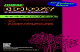 HKDSE BIOLOGY – a modern approach (Combined Science) · 2013. 11. 1. · Preface HKDSE BIOLOGY – a modern approach (Combined Science) Amendment Booklet (2013) is written in response