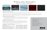 Biblia del Pescador - B&H Publishing · 2013. 1. 31. · Biblia del Pescador is an incredibly helpful resource for the layperson, ... , apologetics, counseling, Christian doctrine,