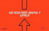 CDI TECH FEST: DIGITAL T LEVELS - thecdi.net · CDI TECH FEST: DIGITAL T LEVELS. WHAT ARE T LEVELS? New, two year technical education courses for 16-19 year olds that follow GCSEs