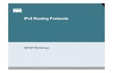 IPv6 Routing Protocols - NSRC · 2007. 4. 21. · Router1#show ipv6 eigrp neighbor IPv6-EIGRP neighbors for process 100 H Address Interface Hold Uptime SRTT RTO Q Seq (sec) (ms) Cnt